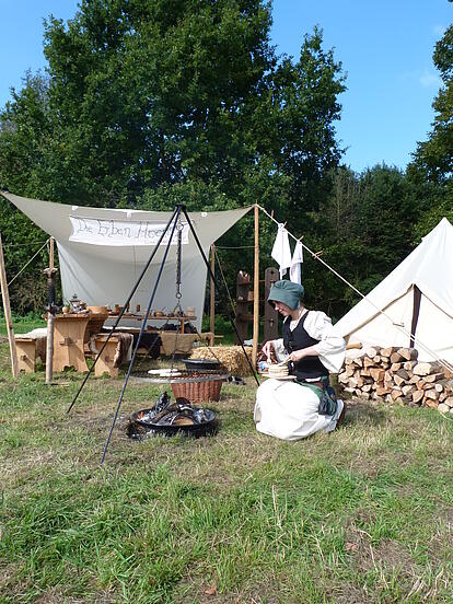 Diestedde 2014 – unser erster Markt bei den Söldnern der Reiche