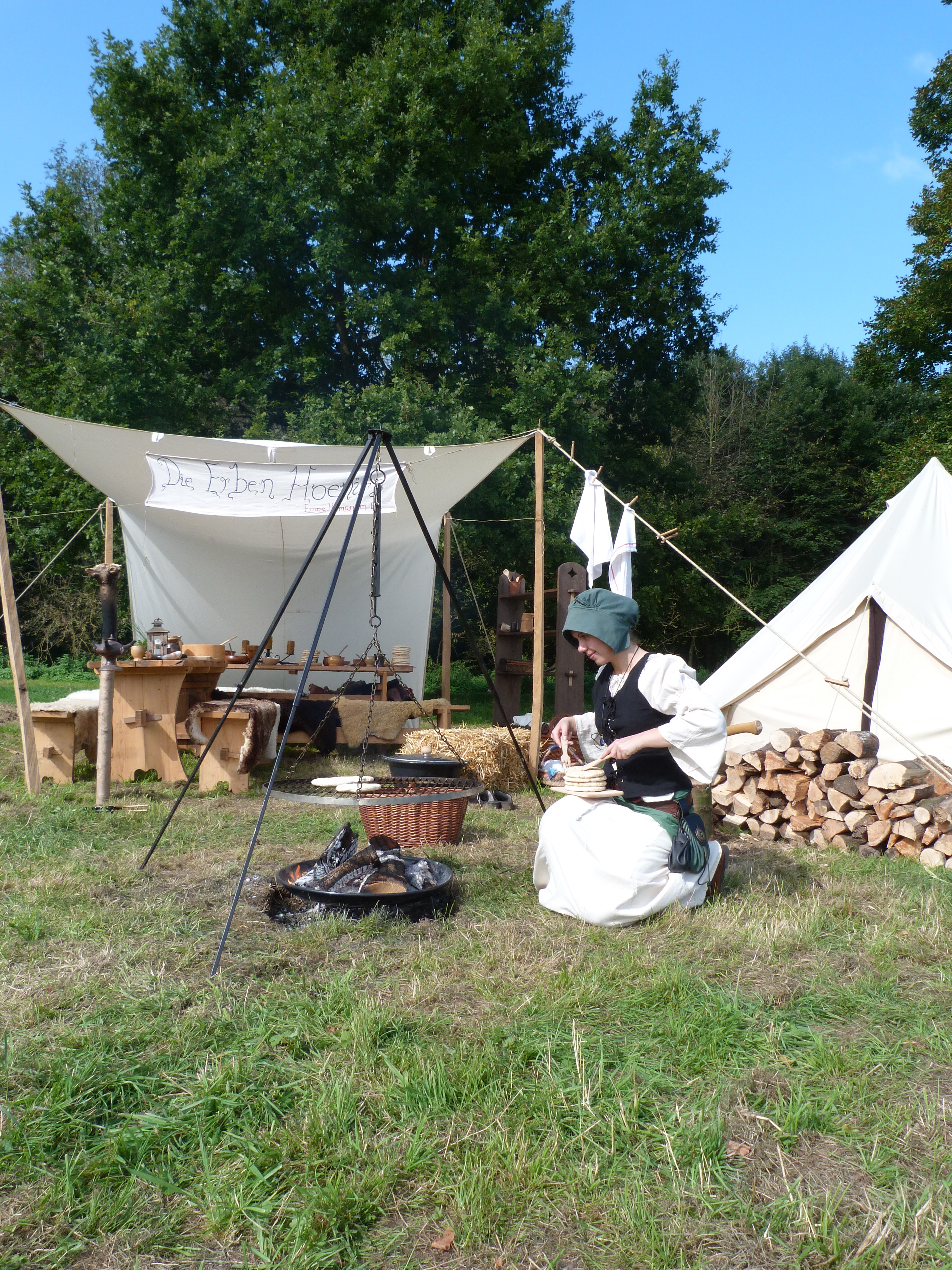 Diestedde 2014 – unser erster Markt bei den Söldnern der Reiche